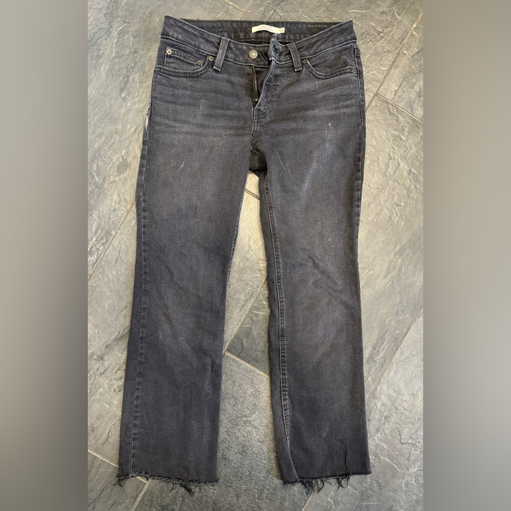 Levi’s, black, superlow boot